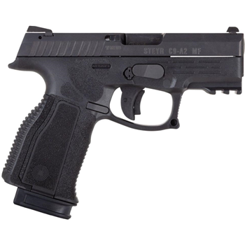 Steyr Arm C9-A2 MF 9x19mm Semi-Automatic Mechanically Locked Recoil-Operated Pistol, Blk - 78.321.2HO - $439.99 - $439.99