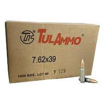TulAmmo 7.62x39 122GR 1000RD Case - $357.76 - $357.76
