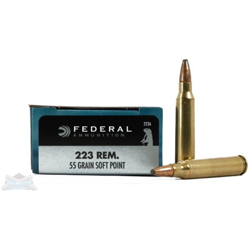 Federal 223 55gr SP Power-Shok 20 rounds - $19.99 - $19.99