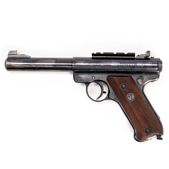 Ruger Mark I Target 22 LR Semi Auto 9 Rounds Black - USED - $519.99 (Free S/H over $49) - $519.99