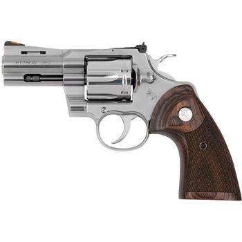 COLT Python 357 Mag 3in Stainless 6rd - $1429.99 (Free S/H on Firearms) - $1,429.99
