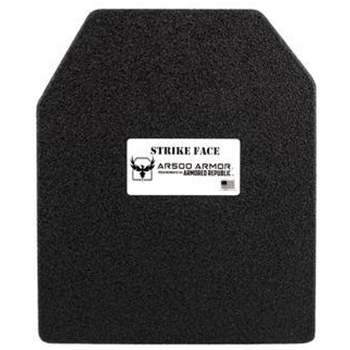 AR500 Armor 10" x 12" Level III Flat ASC Plate - $52 - $52.00