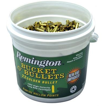 Remington Golden Bullet 22 Long Rifle 36gr CPHP 3 Buckets (4200 rounds) - $324.97 w/code "35OFF350" - $324.97