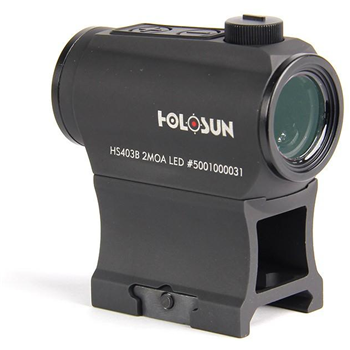 Holosun Micro 2 MOA Red Dot Sight with Shake Awake - HS403B - $119.99 + Free Shipping - $119.99