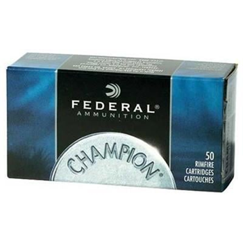 Federal Champion Ammo 22 Magnum (WMR) 40gr Full Metal Jacket 500 Rnds (10 boxes) - $144.9 after code "15off150" - $144.90