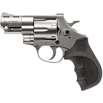 European American Armory, Windicator, Small Frame, 357 Magnum, 2" Barrel, Steel Frame, Nickel Finish, Rubber Grips, Fixed Sights, 6Rd - $423 - $423.00
