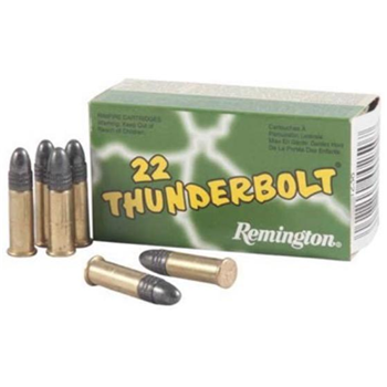 Remington Thunderbolt .22 LR 40gr LRN 2000 Rds (4 boxes) - $164.96 after code "15off150" - $164.96