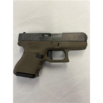 Glock 26 Gen 3 Patriot Brown 9mm 3.5" Barrel 10-Rounds Subcompact - $566.99 ($7.99 S/H on Firearms) - $566.99