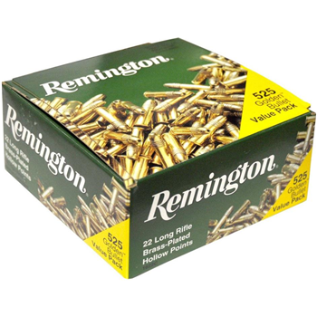 Remington High Velocity Rimfire 36 gr HP .22 LR Ammunition, 525 Rounds - 1622c - $39.99 - $39.99