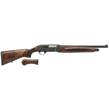 Panzer Arms EG200 Natural Walnut Semi Automatic 12 Gauge Shotgun, Black - $239.99 - $239.99
