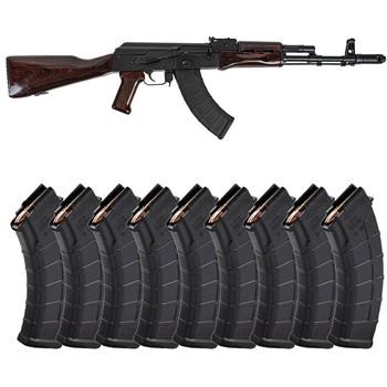 PSA AK-103 Premium Forged Classic Rifle With Cleaning Rod, Plum Gloss With 10 Magazines - $999.99 + Free Shipping - $999.99