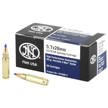 Federal SS197SR FN 5.7x28mm 40 gr V-Max 50 B - $41.99 - $41.99
