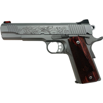 Kimber Stainless II Stainless Steel .45ACP 5-inch 7rd "Don't Tread On Me" Exclusive - $1037.99 ($7.99 S/H on Firearms) - $1,037.99