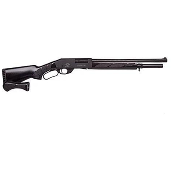 Black Aces Tactical 12ga 6rd 18.5" Lever Action Shotgun, Black - BATPSL - $299.99 - $299.99