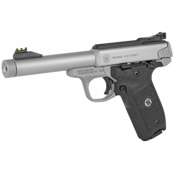 SMITH &amp; WESSON VICTORY 22 LR 5.5in Stainless Steel 10rd - $399.99 (Free S/H on Firearms) - $399.99