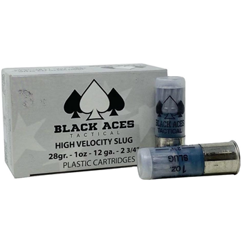 Black Aces Tactical 2.75" 12 Gauge Slugs, 200 Round Case - $119.99 - $119.99