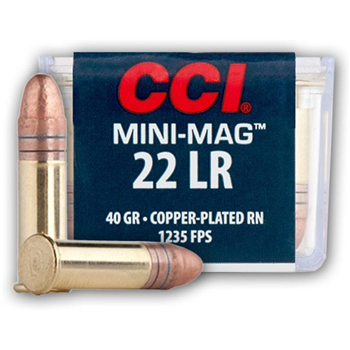 CCI .22 Long Rifle 40 Grain Round Nose High Velocity, 100rds - $9.99 - $9.99