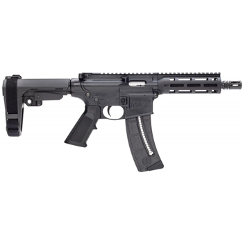 SMITH &amp; WESSON MP15-22 Pistol 22LR 8" Black 25+1 OR - $459.99 (Free S/H on Firearms) - $459.99