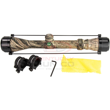 WEAVER 3-9X40 MOSSY OAK Brush Scope w/RINGS - $42.99 - $42.99