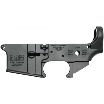 PSA AR-15 "M4 CARBINE" Stripped Lower Receiver - $49.99 - $49.99