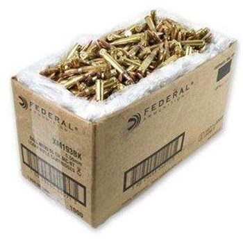 American Eagle 5.56x45 55gr FMJBT Ammunition 1000rds Loose Pack - XM193BKX - $529.99 - $529.99