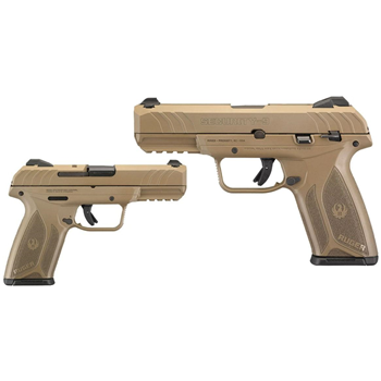 Ruger Security-9 Pistol Coyote Brown 9mm 4" 15 RD Adjustable Sights - $379.99 ($7.99 S/H on Firearms)