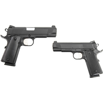 SDS IMPORTS 1911 Carry 45 ACP 4.3in Black 8rd - $418.37 (Free S/H on Firearms) - $418.37