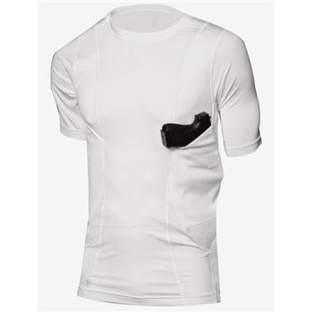 Tru-Spec Short Sleeve Concealed Holster Shirt - White - $3.99 - $3.99