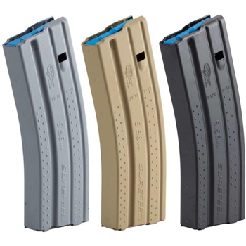 OKAY SureFeed 5.56mm 30rd Magazines 8/Pack (Blakc, Tan, Grey) - $100 (Free S/H over $100)