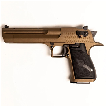 Magnum Research Desert Eagle Mkxix 44 Magnum Semi Auto 8 Rounds 6.5 Barrel Gold - USED - $1999.99 (Free S/H over $49) - $1,999.99