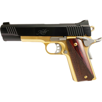 Kimber Custom II Two Tone 24 Carat Gold / Black 45ACP 5" Barrel 7-Rounds GrabAGun Exclusive - $999.99 ($7.99 S/H on Firearms) - $999.99