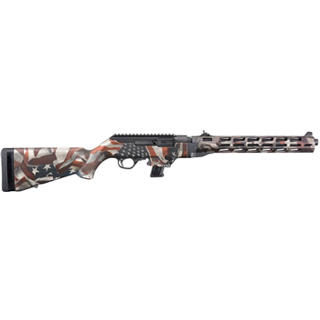 Ruger PC Carbine American Flag Camo 9mm 16.12" Barrel 10-Rounds - $634.99 ($7.99 S/H on Firearms) - $634.99