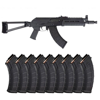 PSA AK-P GF3 MOE Triangle Side Folding Pistol, Black With 10 Magazine - $999.99 + Free Shipping - $999.99