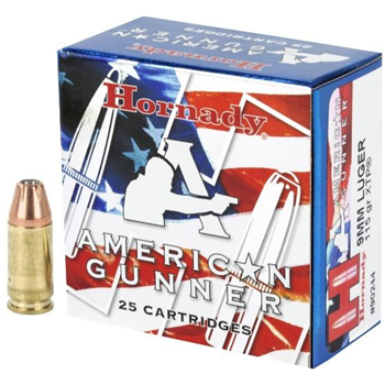 HORNADY 9mm 115Gr XTP American Gunner 25rd - $16.89 - $16.89
