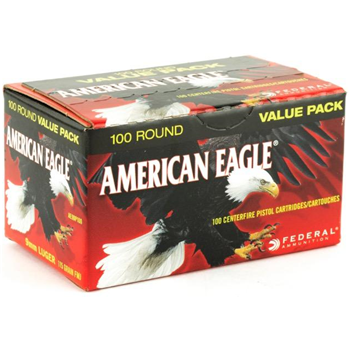 FEDERAL AMMO 9mm 115Gr Am Eagle Full Metal Jacket 100rd - $31.49 - $31.49