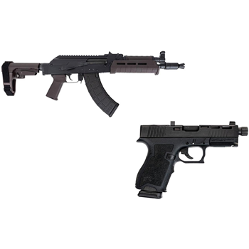  PSA AK-P GF3 MOE SBA3 Pistol Plum + PSA Dagger Compact 9mm Pistol Combo - $900 (read the description on how to get this deal) - $900.00