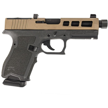 PSA Dagger Compact 9mm Pistol With SW1 Extreme Carry Cut RMR Slide &amp; Threaded Barrel, 2-Tone Flat Dark Earth - $379.99 + Free Shipping - $379.99