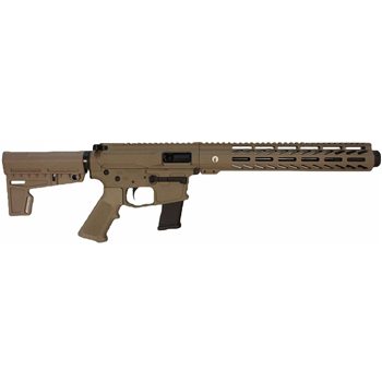 P2A "Patriot" 10.5 inch AR-15/AR-45 45 ACP M-LOK Complete Pistol with Flash Can - Magpul FDE Color - $815.99 AFTER 15% - $815.99