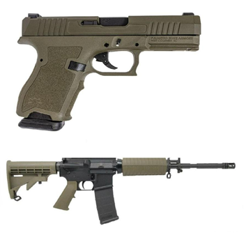 PSA PA-15 16" M4 Phosphate 5.56 NATO 1/7 Classic Rifle &amp; PSA Dagger Compact 9mm Dagger With Night Sights, ODG - $699.99 + Free Shipping - $699.99