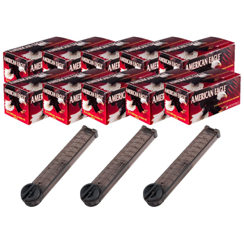 Brownells 5.7x28mm 40Gr FMJ 500Rds w/ 3X PS90 50Rd Magazines - $414.99 after code "WORK45" - $414.99