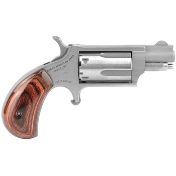 NAA Mini-Revolver 22 WMR 1.1" Barrel Stainless 5rd - $199.99 (Free S/H on Firearms) - $199.99