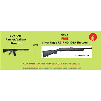 FREE 12GA Shotgun with Any AR-15 Rifle/Pistol Purchase - $749.99 - $749.99