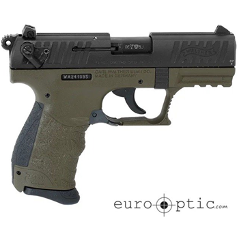 Walther P22Q .22 LR Military 10 Round Pistol w/ 2 Magazines - $299.99 ($9.99 S/H on firearms) - $299.99