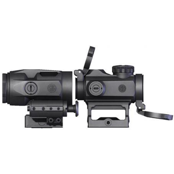 Sig Romeo MSR Red Dot and Juliet 3 Micro Magnifier Combo, Black - $229.99 - $229.99