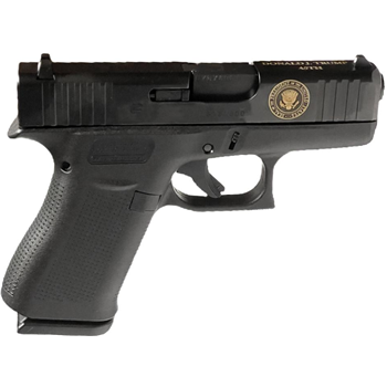 Glock 43X 9mm Pistol "Trump" Special Edition 10rd 3.4" - $549.99 - $549.99