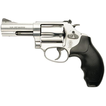 Smith &amp; Wesson 60 357 Mag 5rd 3" Stainless Satin Stainless Black Polymer Grip - $709.99 - $709.99