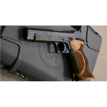 Sig Sauer P210 9mm 5" Target Black Like New Demo Pistol 210A-8-TGT - $1339.99 ($9.99 S/H on firearms) - $1,339.99