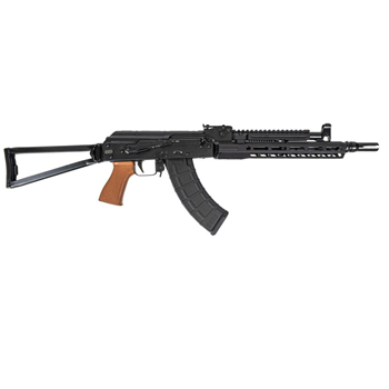PSA AK-47 GF3-E with 13.7" Barrel Pin and Weld, ALG Trigger, PSA-SLR 11" Rail, Metal Triangle Folding Stock, and JMAC Muzzle Brake - $1149.99 - $1,149.99