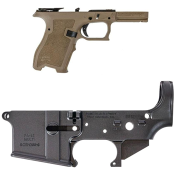 PSA AR-15 Stripped Lower Receiver &amp; PSA Dagger Polymer Frame - $99.99 - $99.99