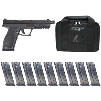 BLEM PSA 5.7 Rock Complete Optics Ready Pistol With Threaded Barrel, 10 Magazines, &amp; PSA Pistol Case - $599.99 + Free Shipping - $599.99